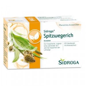 SIDROGA Spitzwegerich Tee Filterbeutel