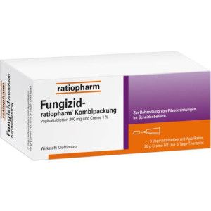 FUNGIZID-ratiopharm 3 Vag.-Tbl.+ 20g Creme