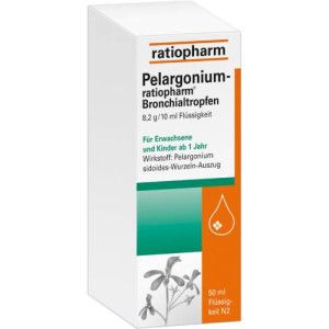 PELARGONIUM-RATIOPHARM Bronchialtropfen