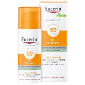 EUCERIN Sun Gel-Creme Oil Contr.Anti-Gl.Eff.LSF50+