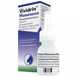 VIVIDRIN Mometason Heuschn.Nspr.50μg/Sp. 140SprSt.